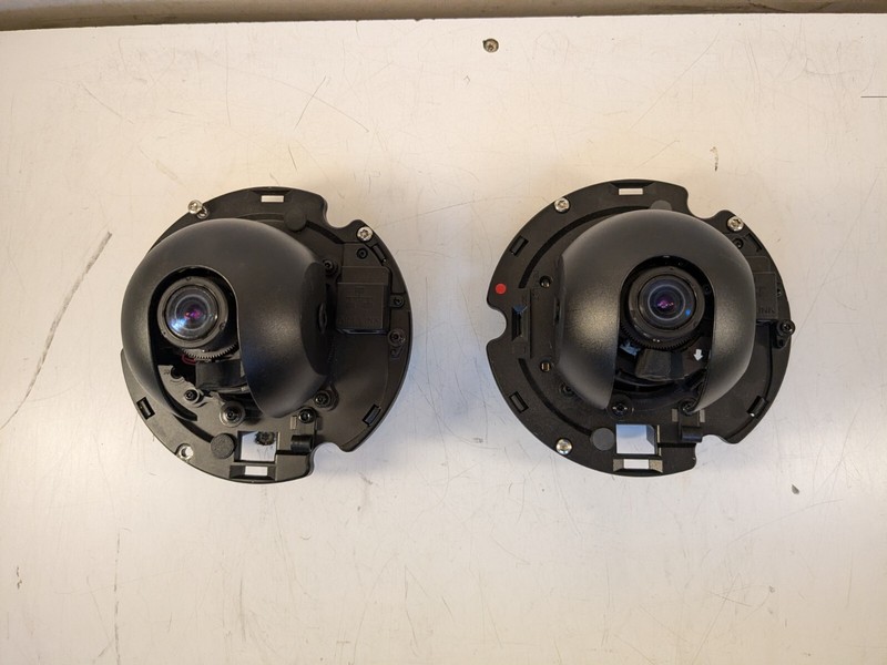 Lot of 2 Pelco IMP219-1 Dome Camera *Factory Reset, Missing Enclosures* gallery