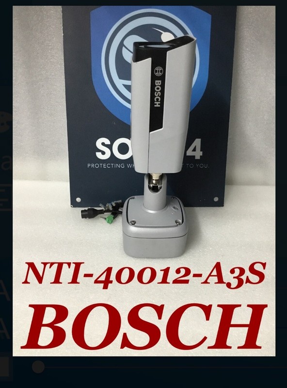 Bosch NTI-40012-A3S 1MP 720p IR Outdoor Bullet IP Security Color Camera TESTED!