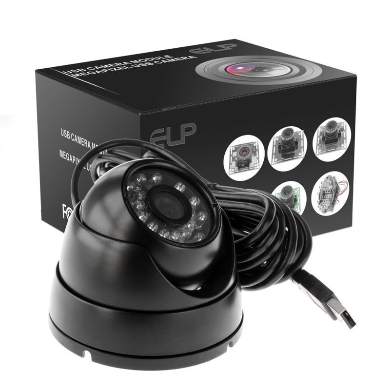 8mm Lens 1MP In/Outdoor Waterproof Dome USB CCTV Security Camera IR Night Vision gallery