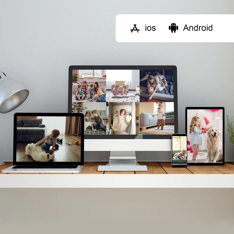 Indoor Security Camera, Baby/Kids/Elderly/Dog/Cat Camera gallery