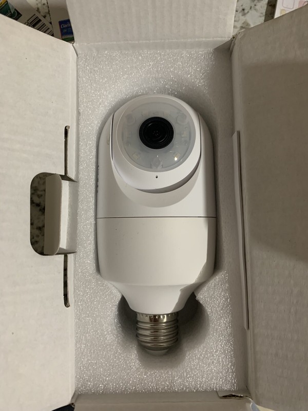 Light Socket Security Camera