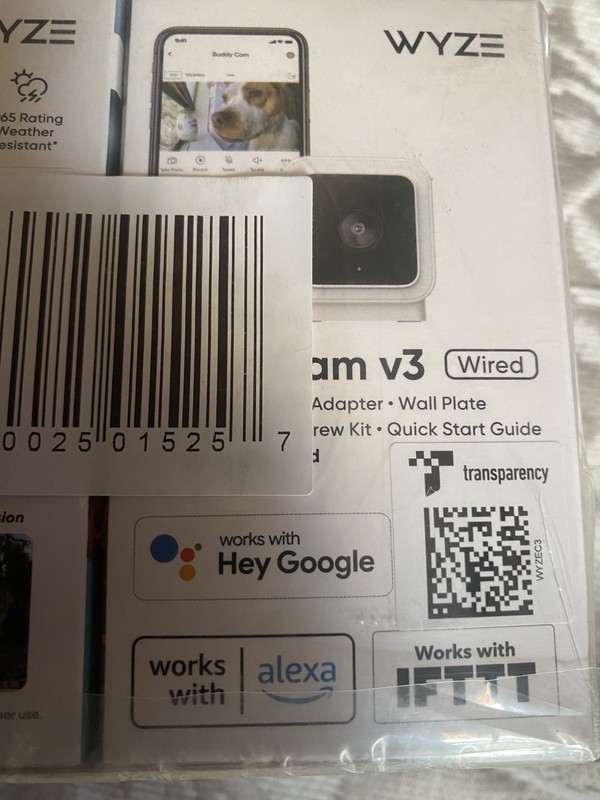 ✅ Wyze - Cam Pan v3 Indoor/Outdoor 1080p Pan/Tilt/Zoom Camera - Lot of 2pcs ✅ gallery