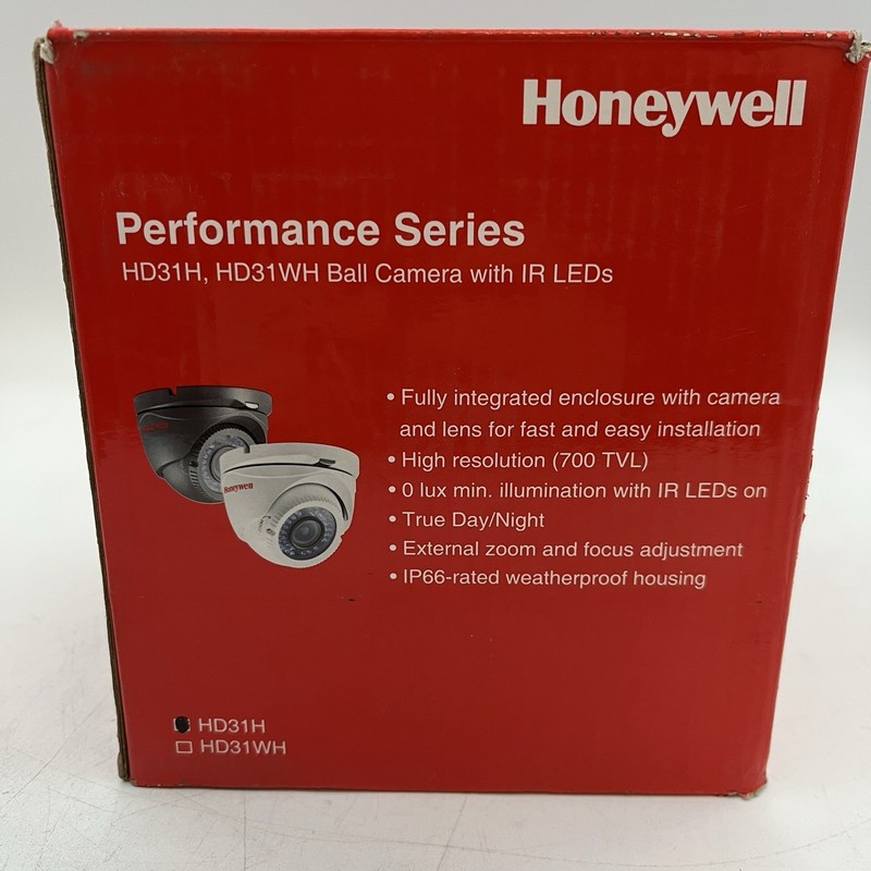 NEW IN BOX!! Honeywell Performance Series Ball Camera w/ IR LEDs - HD31H gallery