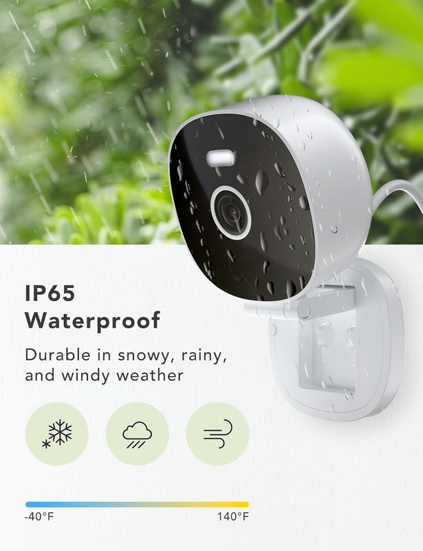 2K Waterproof Security Camera Set - Night Vision & Two-Way Talk Feature gallery