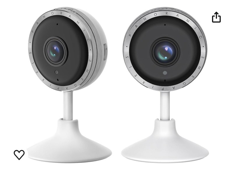 Indoor Cmera for Pet Baby 3MP Plug-in Home Security Cameras with WiFi