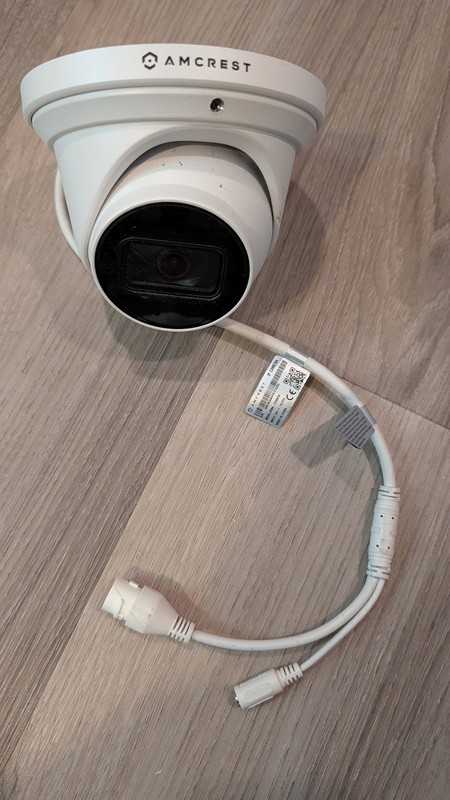 Amcrest UltraHD 4K (8MP) Outdoor Security IP Turret PoE Camera