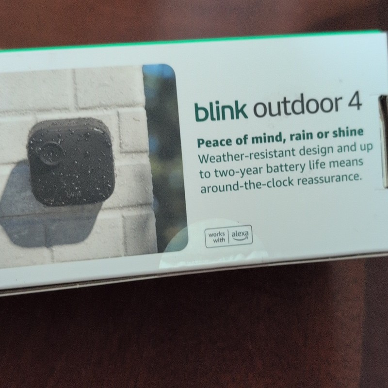 New Blink Outdoor 4 (4th Gen) Smart Security Camera Wire Free W/ Sync Module gallery