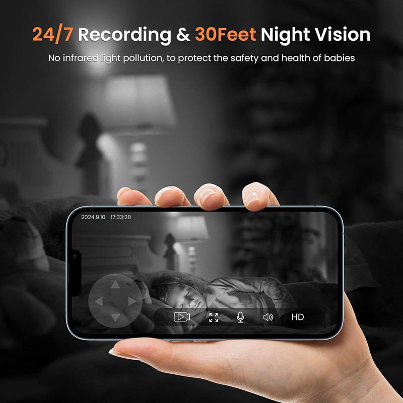 Indoor Cameras, Alexa Camera for Baby/Elderly/Pet Monitoring | AI Smart Detectio gallery