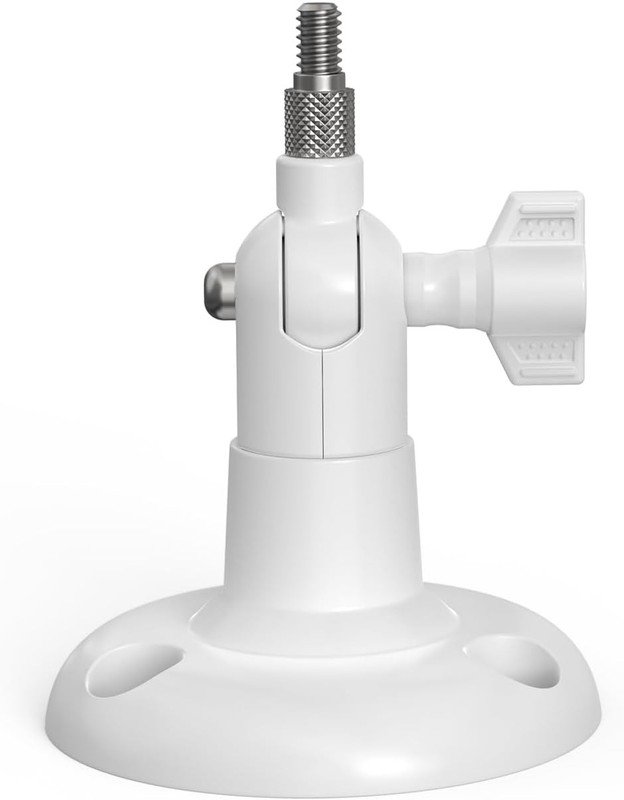 Holicfun Indoor/Outdoor Security Camera Wall Mount, White, 1-Pack | Universal... gallery