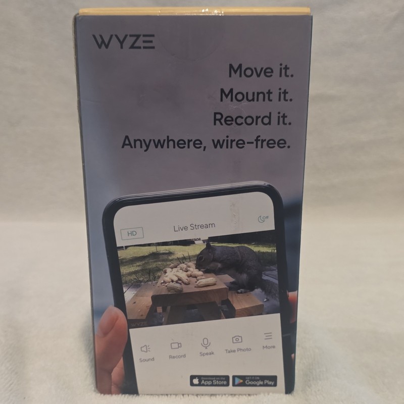 WYZE OUTDOOR CAM STARTER BUNDLE KIT 2 CAMERAS IN BOX gallery