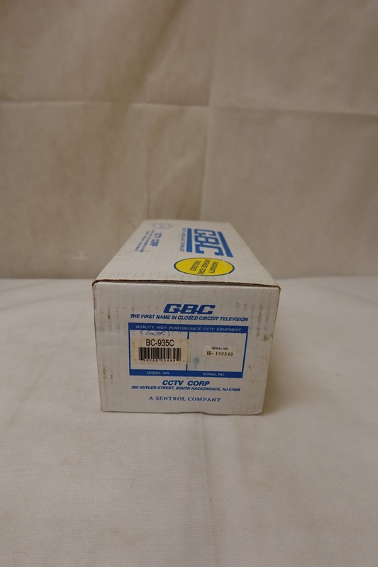 GBC Sentrol - Weatherproof CCTV Color Ball Surveillance Camera BC-935C ~ NOS gallery