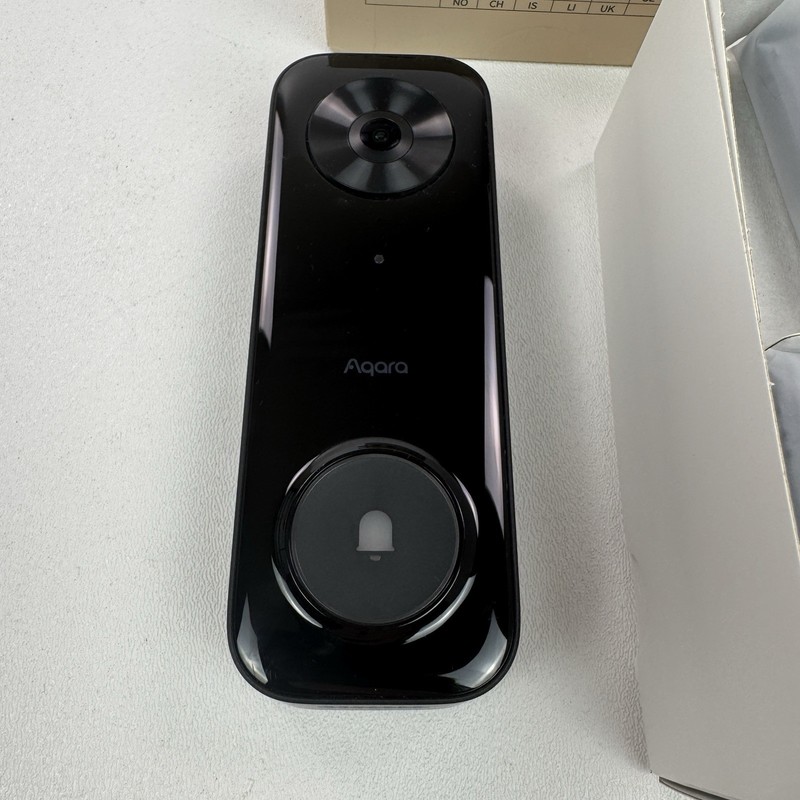 Aqara G400 Doorbell Camera w/Chime 2K HD HomeKit Alexa WiFi 6 Wired Open Box gallery