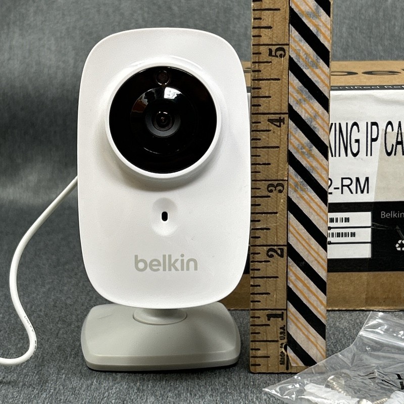 Belkin NetCam HD WiFi IP Camera F7D7602-RM 720p Night Vision Boxed