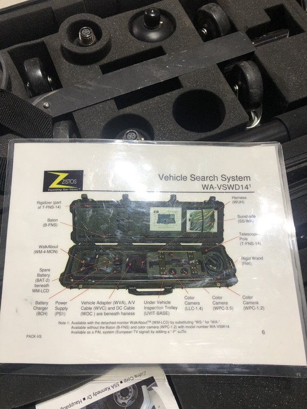 Zistos Extended Reach Pole Camera And Vehicle Search System gallery