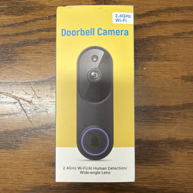 2- M52 DOORBELL CAMERAS- 2.4 GHz WI-FI – NEW!