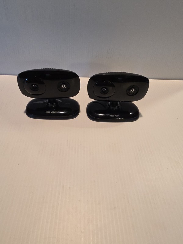 Pair Of Motorola Focus66s-B2 Wi-Fi Home Video Monitoring