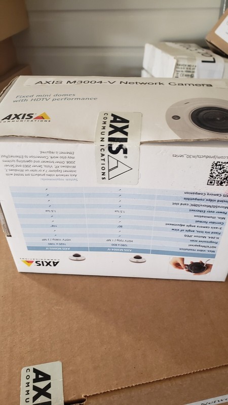 Axis M3004-V -Network HDTV 720p - 1MP / NEW In Box gallery