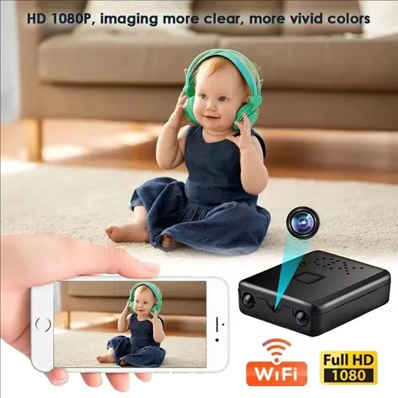 Mini Camera WiFi 1080P HD Home PIR DVR Camcorder Night Vision Home Security Cam gallery