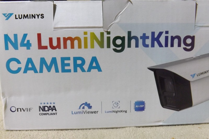 Luminys N4B-8VA2 LumiNightKing 8MP Outdoor Network Bullet Camera gallery