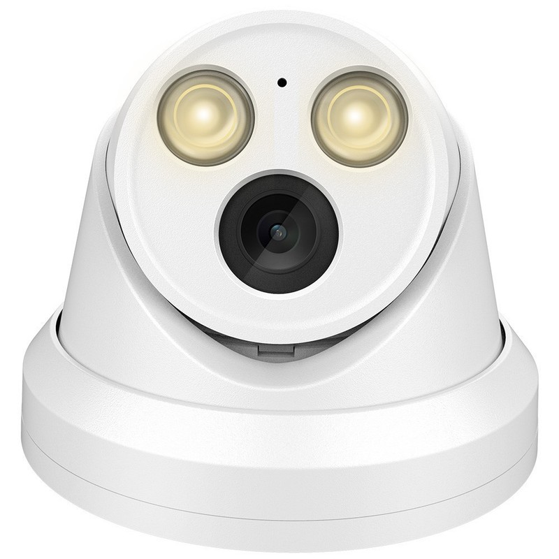 NEW VIKYLIN Turret POE 24h Full Color MIC 4MP IP CAMERA CCTV Outdoor IP67 ONVIF