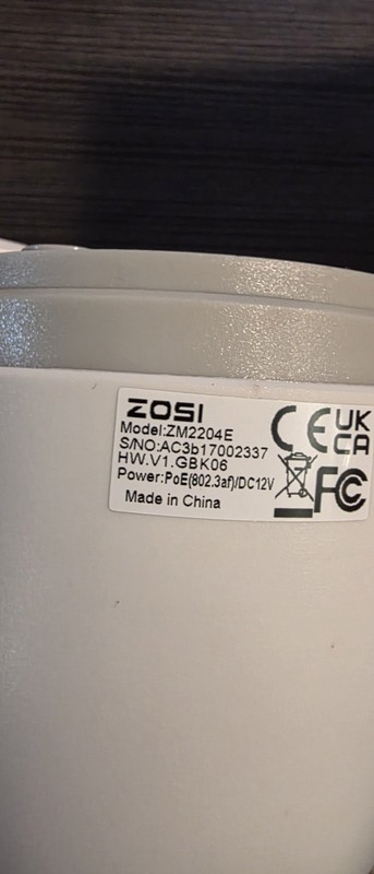 ZOSI C220 4MP One-Way Audio Add-On PoE IP AI Human Detection Camera Outdoor gallery