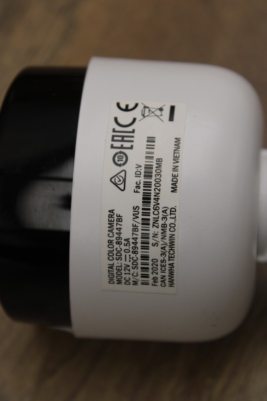 Wisenet SDC-89447BF Color HD Security Camera and 60ft Cable gallery