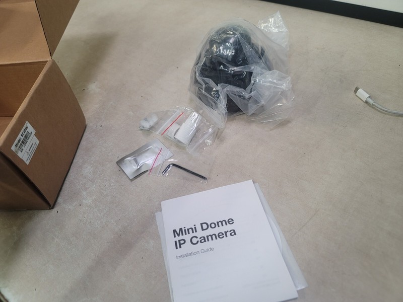 Latch SC450N 1080p Indoor Mini IP Dome Camera - Black 1920x1080 New Open Box gallery