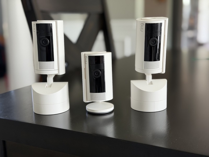 Ring Indoor Cam 2nd Gen Wi-Fi 1080p HD Indoor Camera – White (3 Cameras)