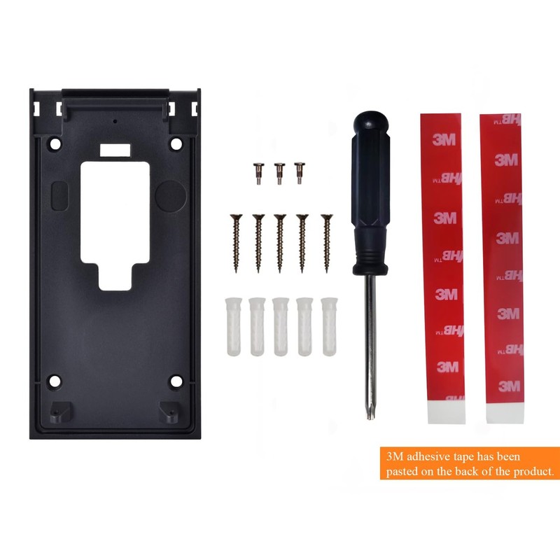 No-Drill Adhesive Mount for Ring Video Doorbell (2nd Generation - 2020 Release), gallery