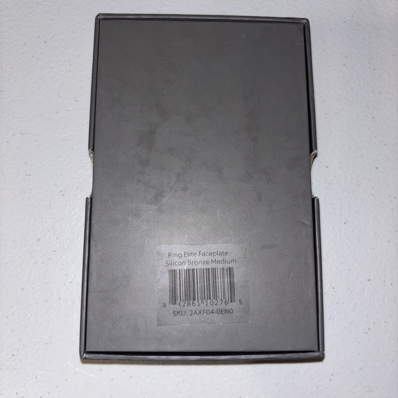 Rocky Mountain Hardware Silicon Bronze Medium Faceplate For Ring Doorbell Elite gallery
