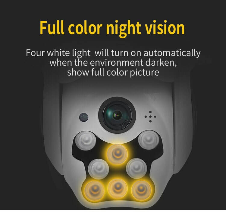 MQ11 Wide Surveillance Outdoor Surveillance Camera- White gallery