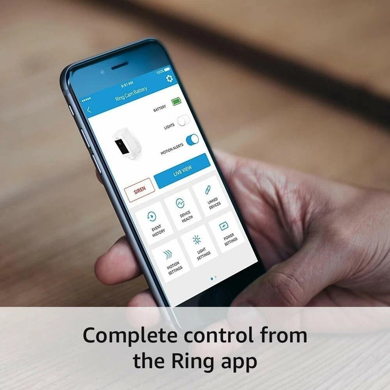 Ring Spotlight Cam Pro, *Plug In* Two-Way Talk, Color Night Vision and Siren gallery