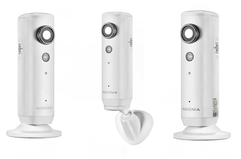Insignia WiFi Camera Motion Detection Records 2-Way Audio NS-CH1IPC8 – White