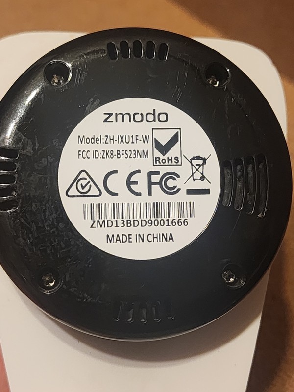 3pk Zmodo EZCam Wireless Camera ZH-IXU1F-W & ZH-IXU2D-W Night Vision w/USB Cable gallery