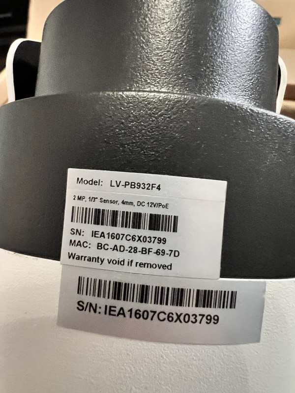 LaView LV-PB932F4 2MP PoE IP Bullet Security Camera gallery