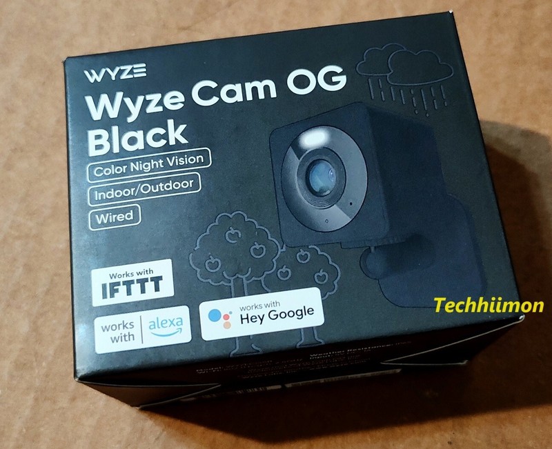 WYZE CAM OG BLACK WIFI WIRELESS 1080P SECURITY PET OUTDOOR CAMERA NOT V3 WYZECGB gallery