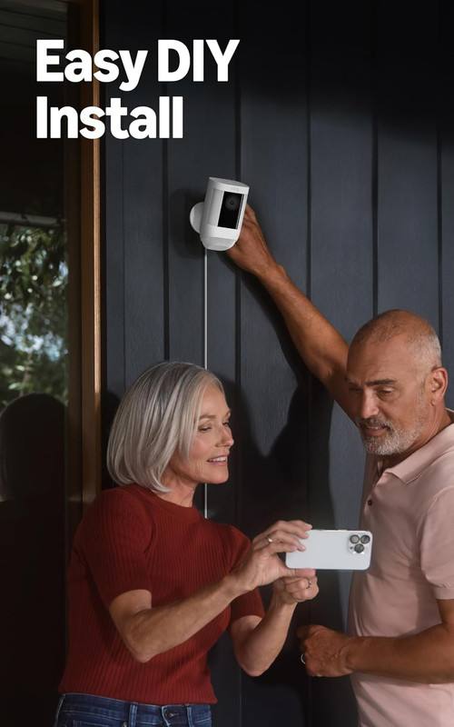 Spotlight Cam Pro, Battery, Home or Business Security, Retinal 2K Video, Color N gallery