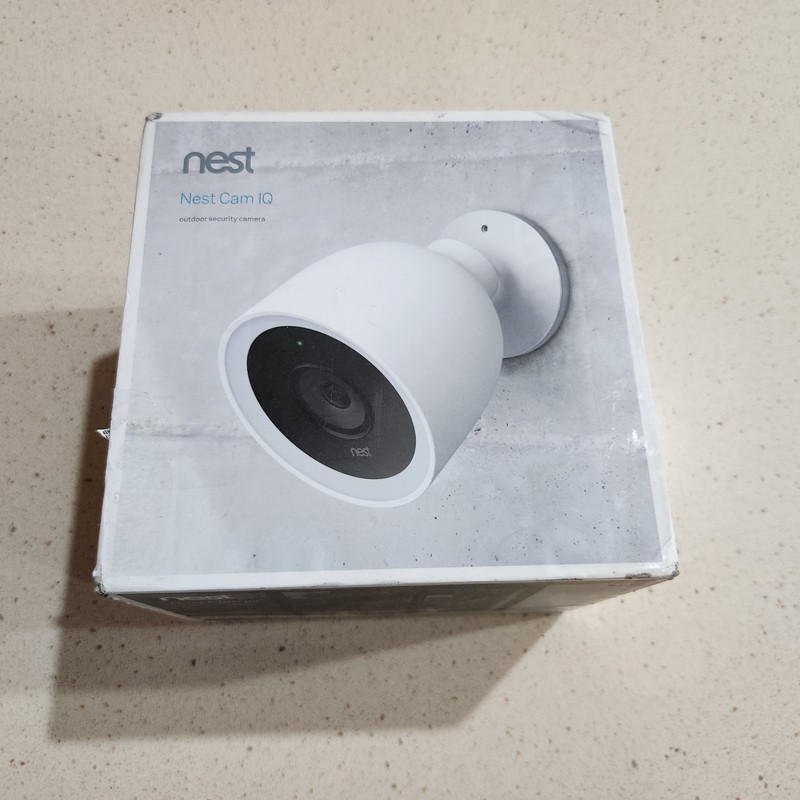 Google Nest Cam IQ Outdoor NC4100US Security Surveillance Camera, Open Box