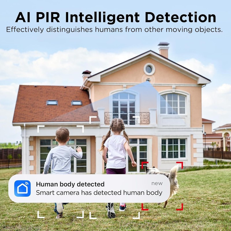3MP Indoor Camera 360° WiFi Nanny Baby Pet Motion Detection 2-Way Talk IR Night gallery