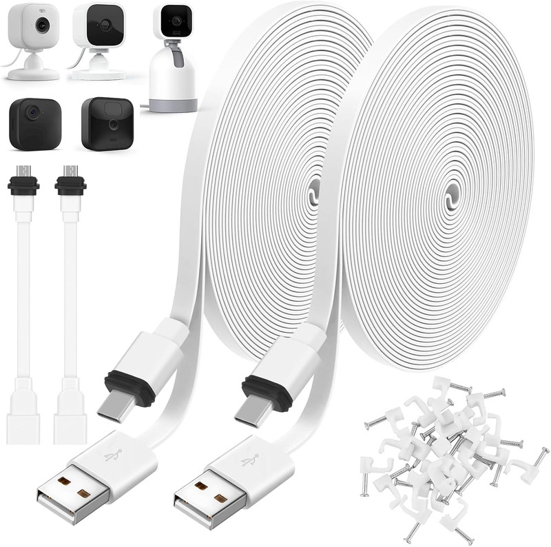 2Pack 25FT Power Cable for Blink Mini2,Blink Mini,Blink Outdoor 4 (4Th Gen)/Blin gallery