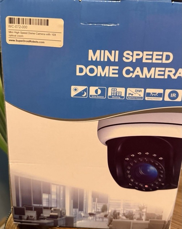 Mini Speed Dome Security Camera WC-072-000 IR Night Vision CCTV Surveillance Cam gallery