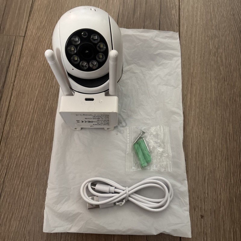 (1) CAMERAWIFI PANORAMA SMART CAMERA Model CL201 INDOOR WHITE