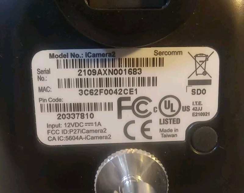 Sercomm iCamera2 Wired-Wireless Home Security Camera TESTED gallery