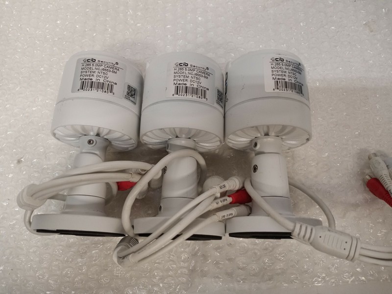 Lot of 3X CIB True HD NCJ6553,5 MP DC12V NTSC System gallery