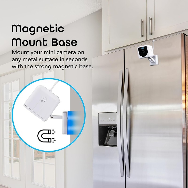 2 Mini WiFi Cameras, Motion & Sound Detection, Night Vision gallery
