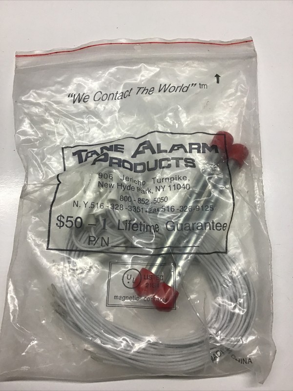 10 Tane Alarm Products P/N STB-10WH W1006RR Recessed Magnetic Contact T12