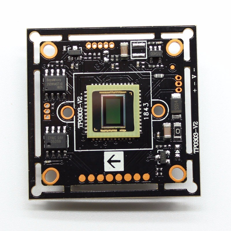 HD 1080P 2mp 1/2.9" AHD TVI CVI 3in1 CCTV Camera Module CMOS PCB board UTC +lens gallery