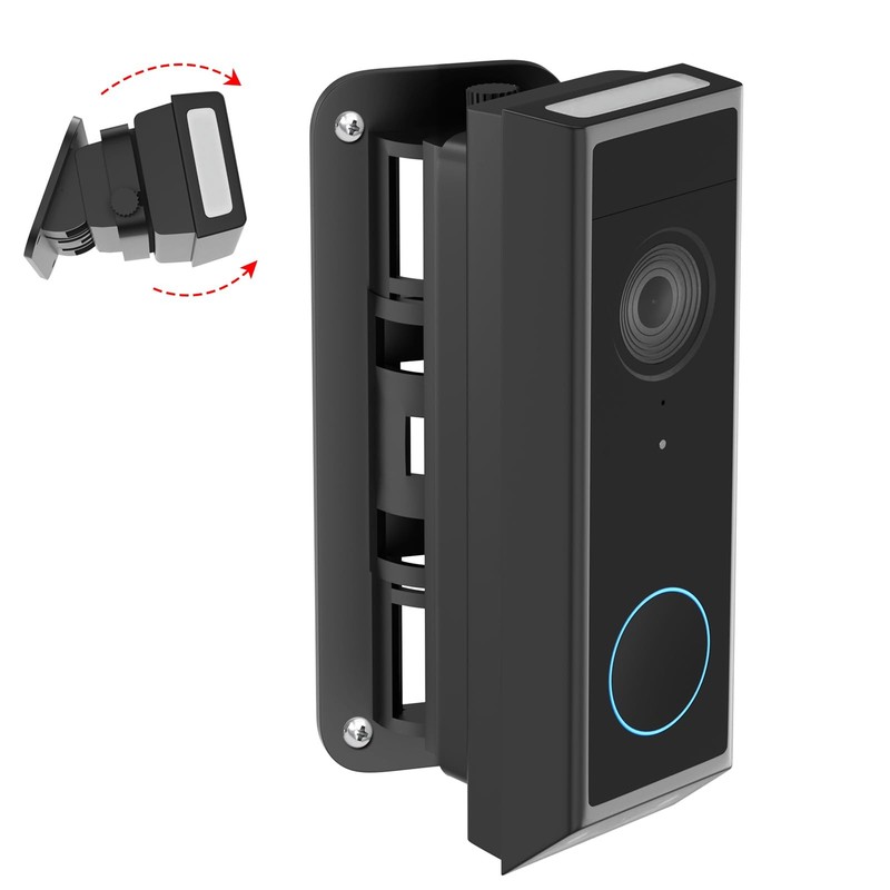 Adjustable Doorbell Mount(35°-145°) for eufy Video Doorbell E340/C31/C30/C210/S3 gallery