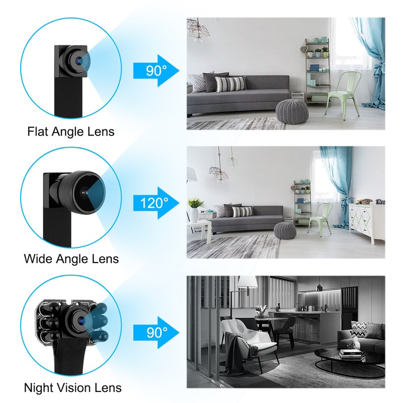 WIFI Mini Camera Module Motion 1080P HD Night Vision Home Security Pinhole Cam gallery