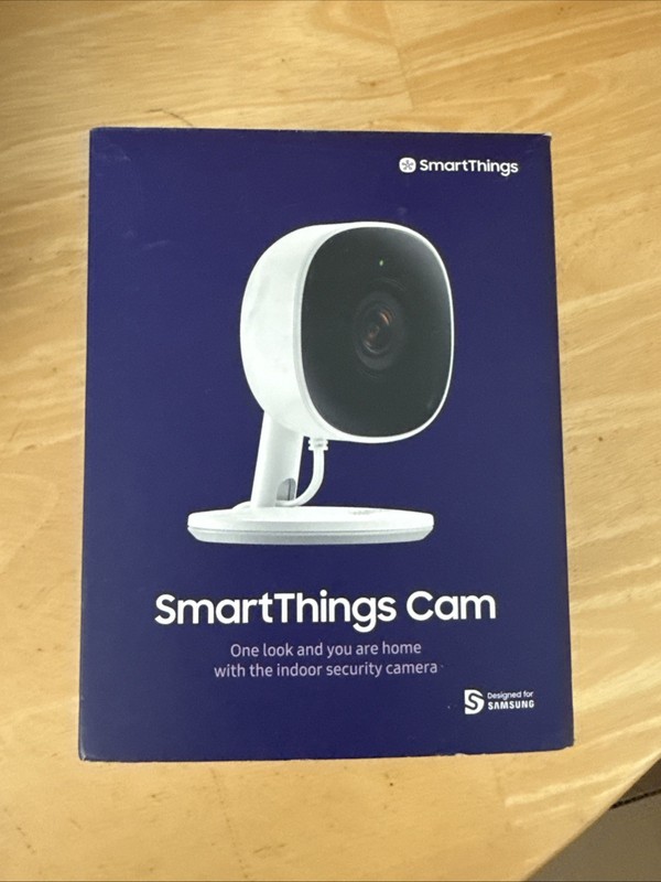 Samsung SmartThings Indoor Security Camera 1080P HD Video W/HDR GP-U999COVLBDA